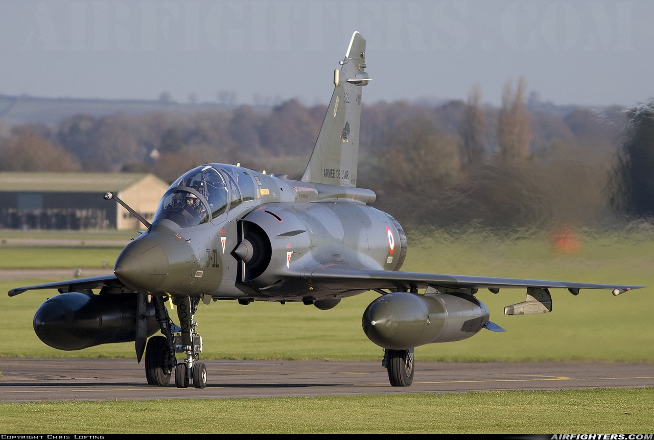 France - Air Force Dassault Mirage 2000D 622 at Yeovilton (YEO / EGDY), UK