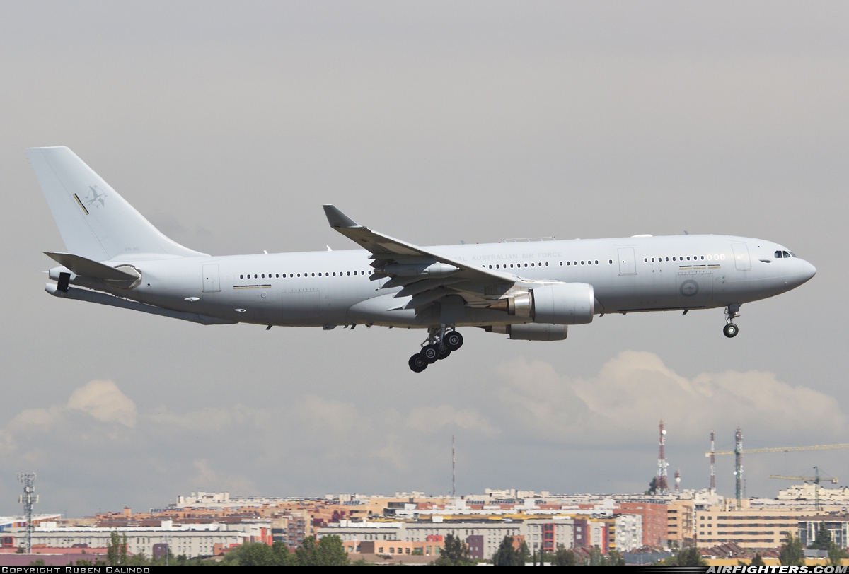 Australia - Air Force Airbus KC-30A (A330-203MRTT) A39-003 at Madrid - Getafe (LEGT), Spain