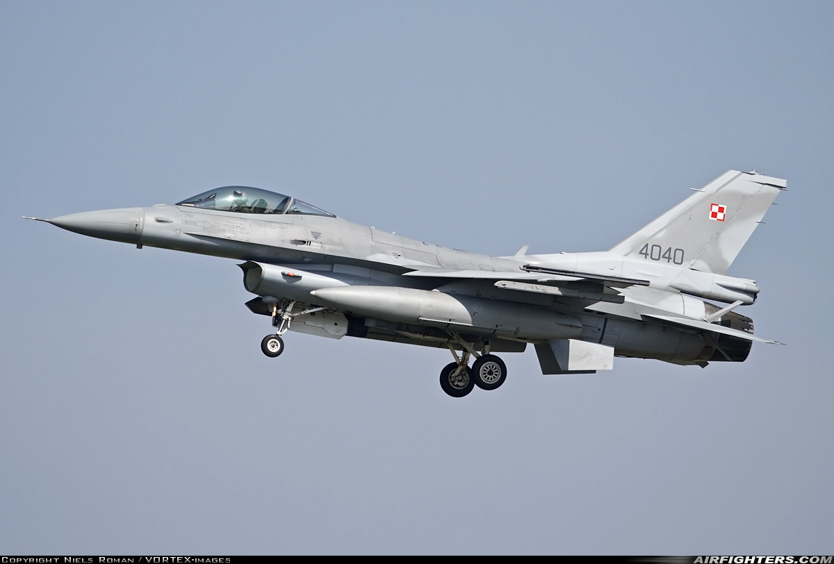 Poland - Air Force General Dynamics F-16C Fighting Falcon 4040 at Leeuwarden (LWR / EHLW), Netherlands