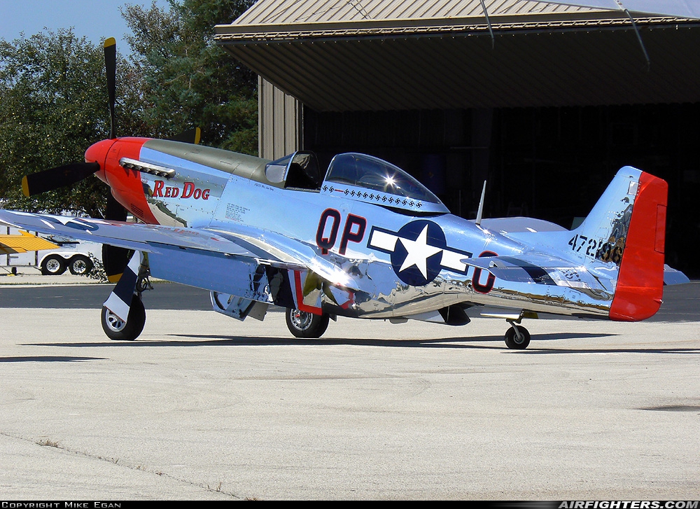 Private North American P-51D Mustang NL74469 at Rockford - Chicago/Rockford Int. (RFD / KRFD), USA