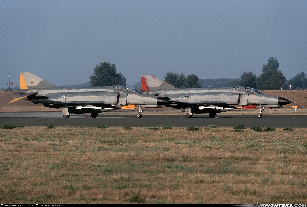 Germany - Air Force McDonnell Douglas F-4F Phantom II 38+38 at Hopsten (Rheine -) (ETNP), Germany