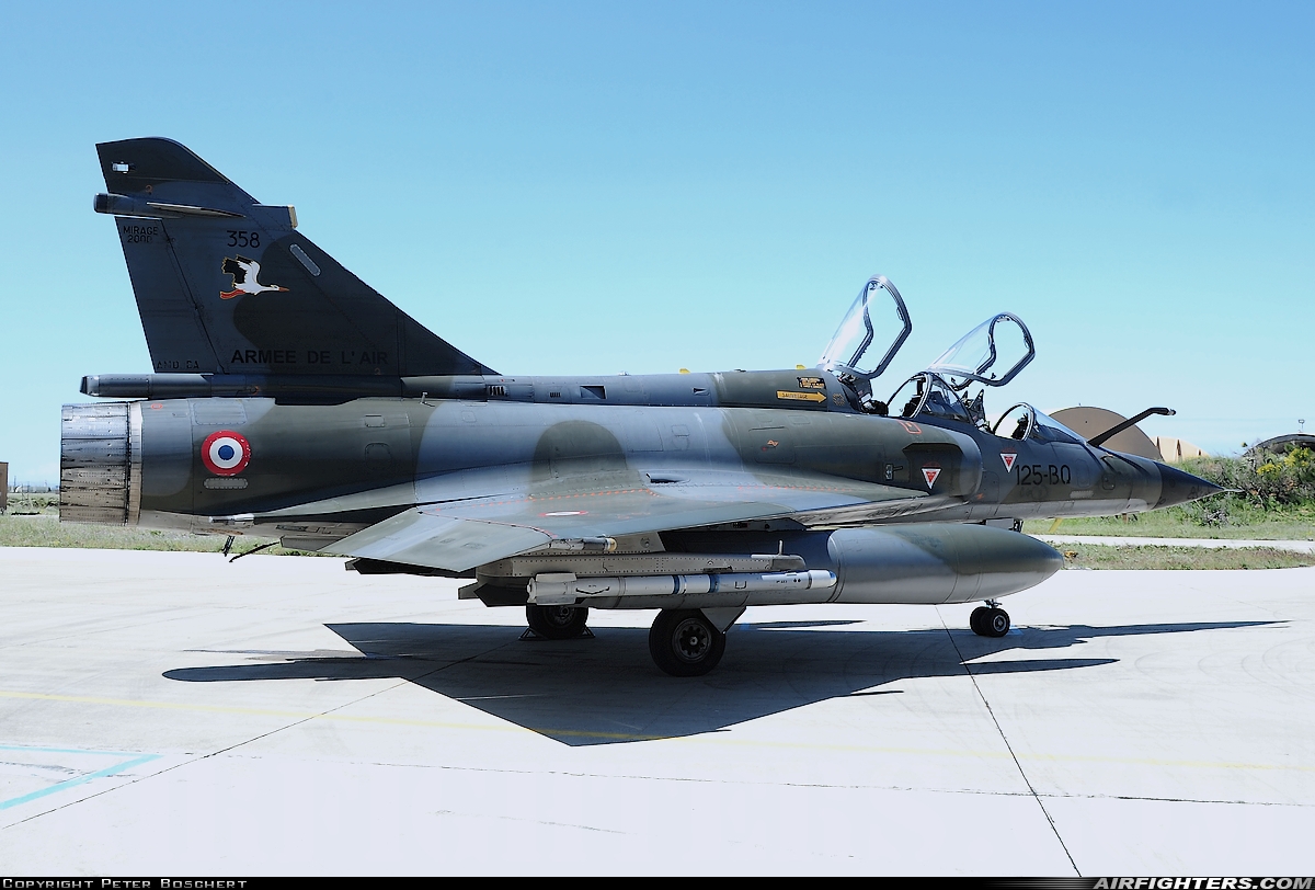 France - Air Force Dassault Mirage 2000N 358 at Istres - Le Tube (LFMI), France