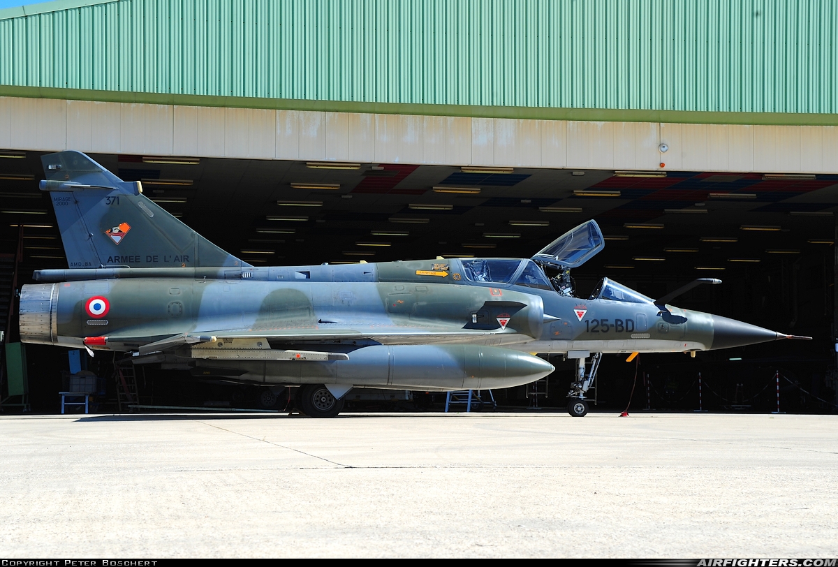 France - Air Force Dassault Mirage 2000N 371 at Istres - Le Tube (LFMI), France