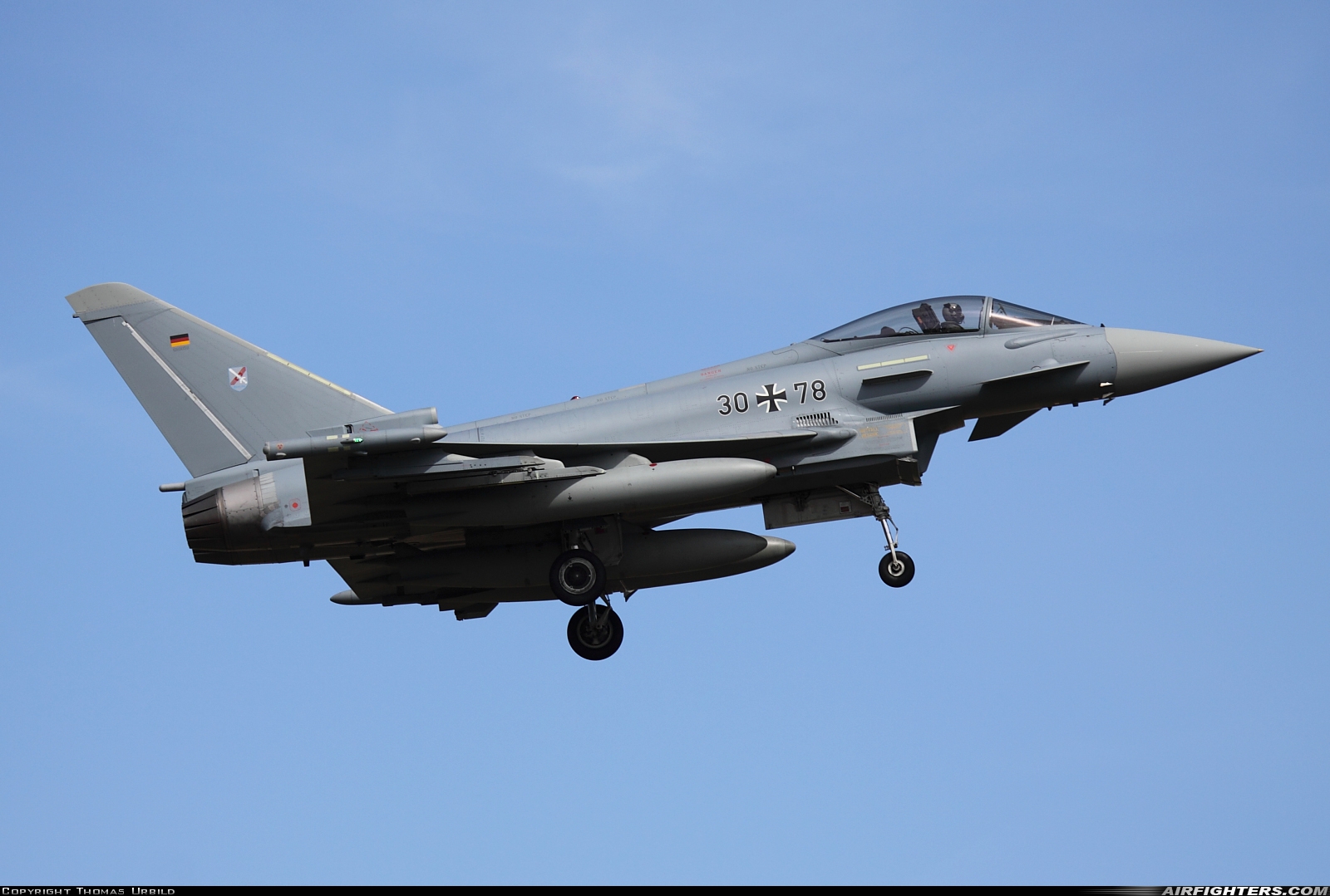 Germany - Air Force Eurofighter EF-2000 Typhoon S 30+78 at Norvenich (ETNN), Germany