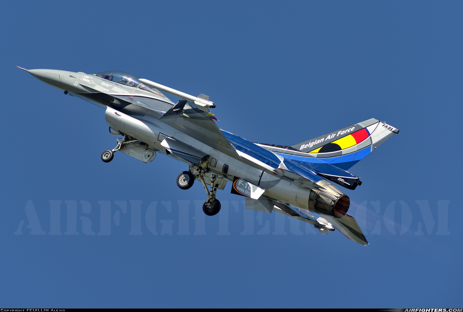 Belgium - Air Force General Dynamics F-16AM Fighting Falcon FA-84 at Salon de Provence  (LFMY), France