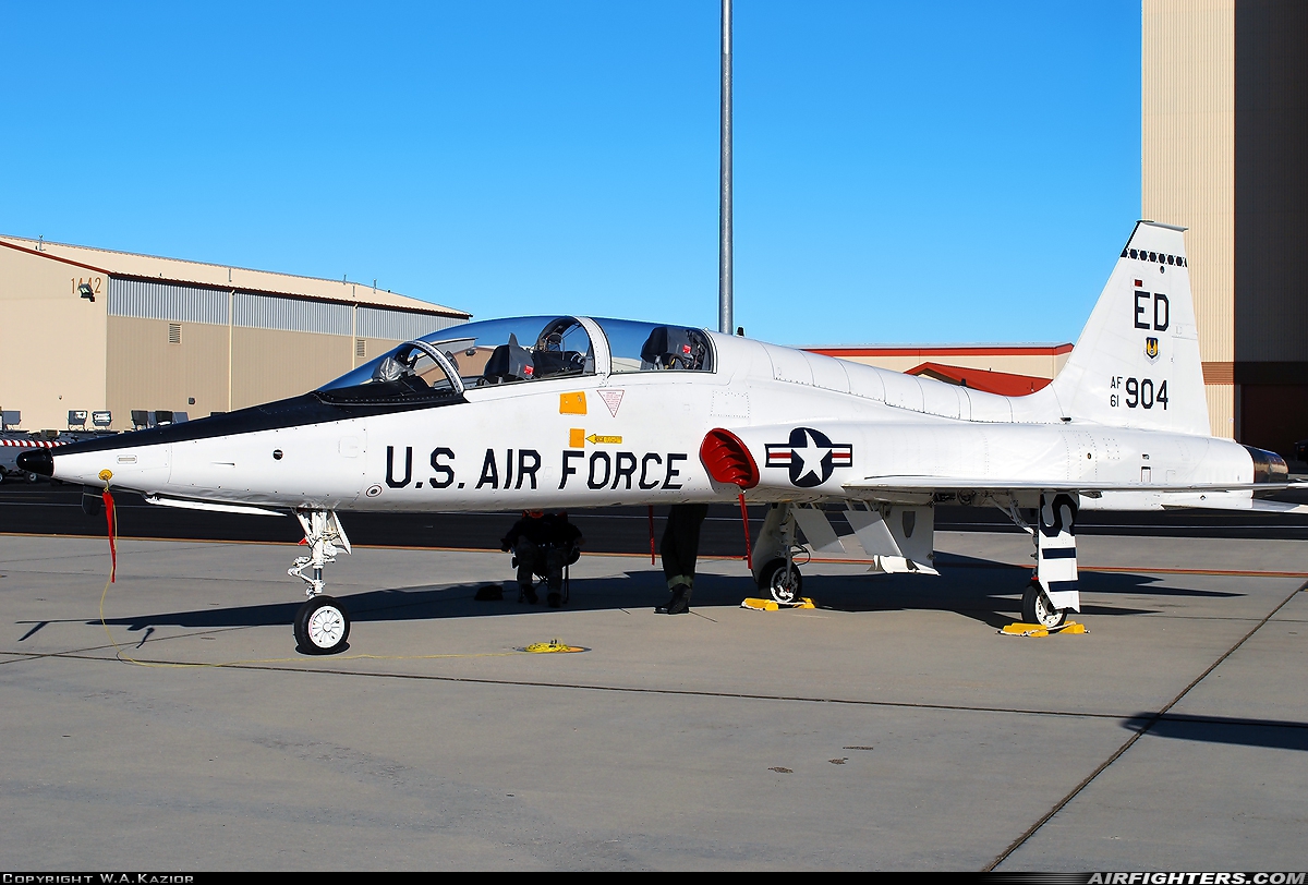 USA - Air Force Northrop T-38A Talon 61-0904 at Edwards - AFB (EDW / KEDW), USA