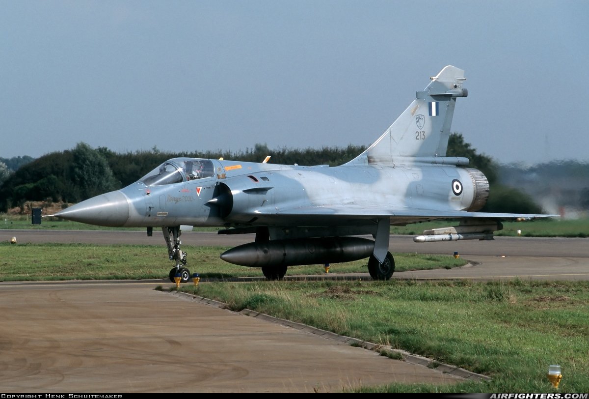 Greece - Air Force Dassault Mirage 2000EG 213 at Leeuwarden (LWR / EHLW), Netherlands