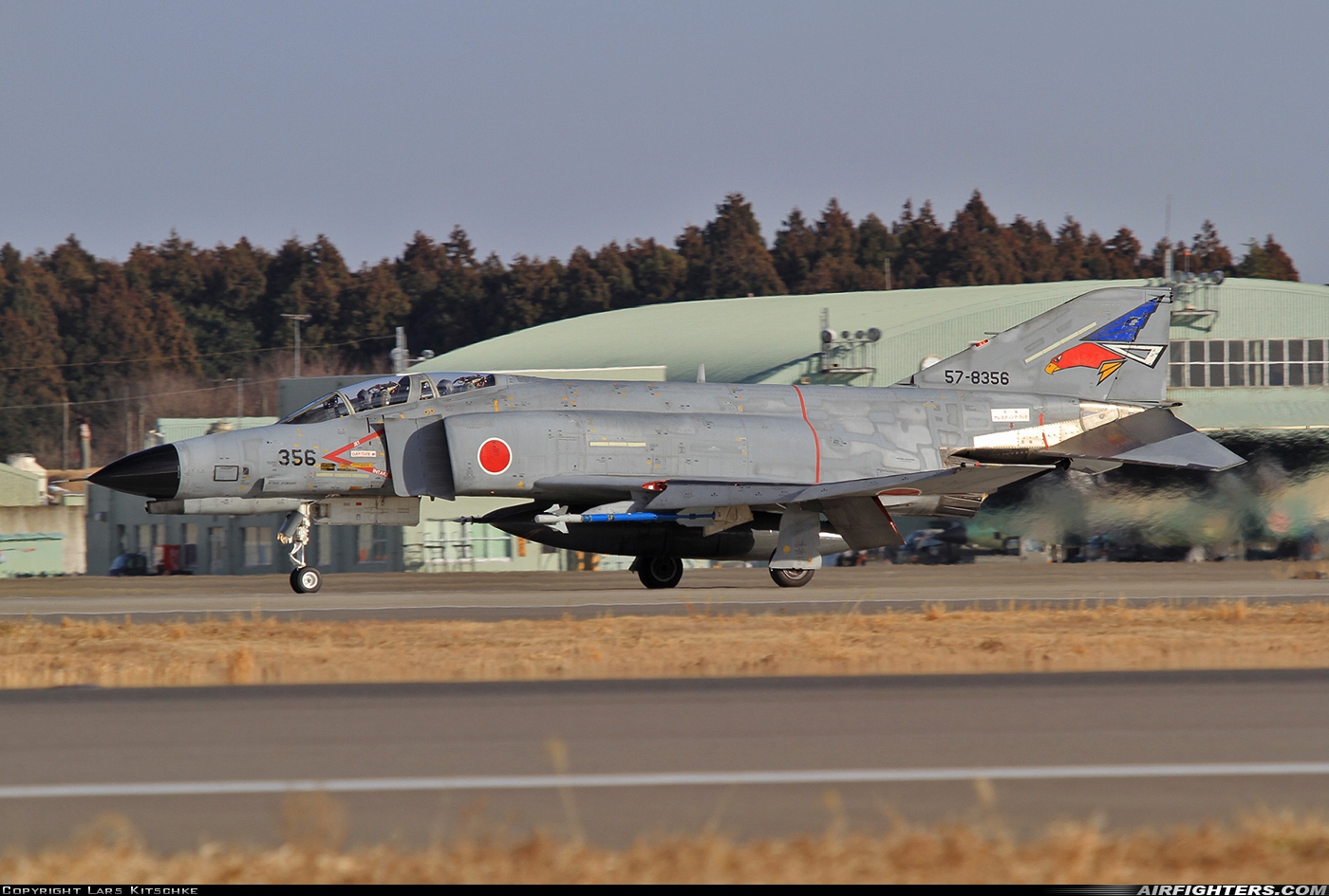 Japan - Air Force McDonnell Douglas F-4EJ Phantom II 57-8356 at Hyakuri (RJAH), Japan