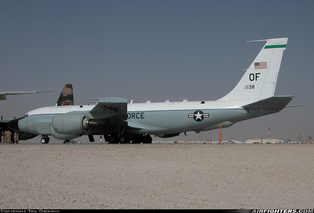 USA - Air Force Boeing RC-135W Rivet Joint (717-158) 62-4138 at Al-Udeid (OTBH), Qatar