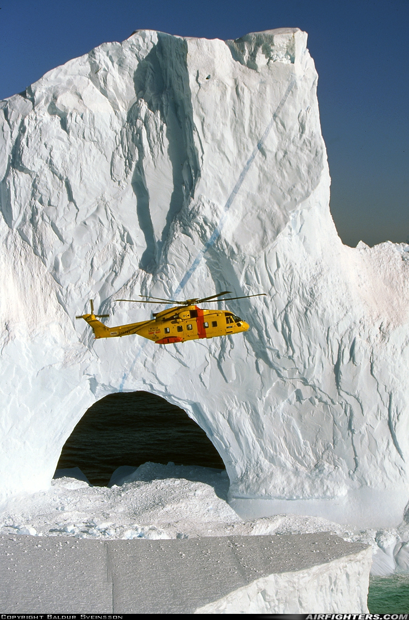 Company Owned - AgustaWestland AgustaWestland Merlin HM1 (Mk111) I-ILOI at In Flight, Greenland