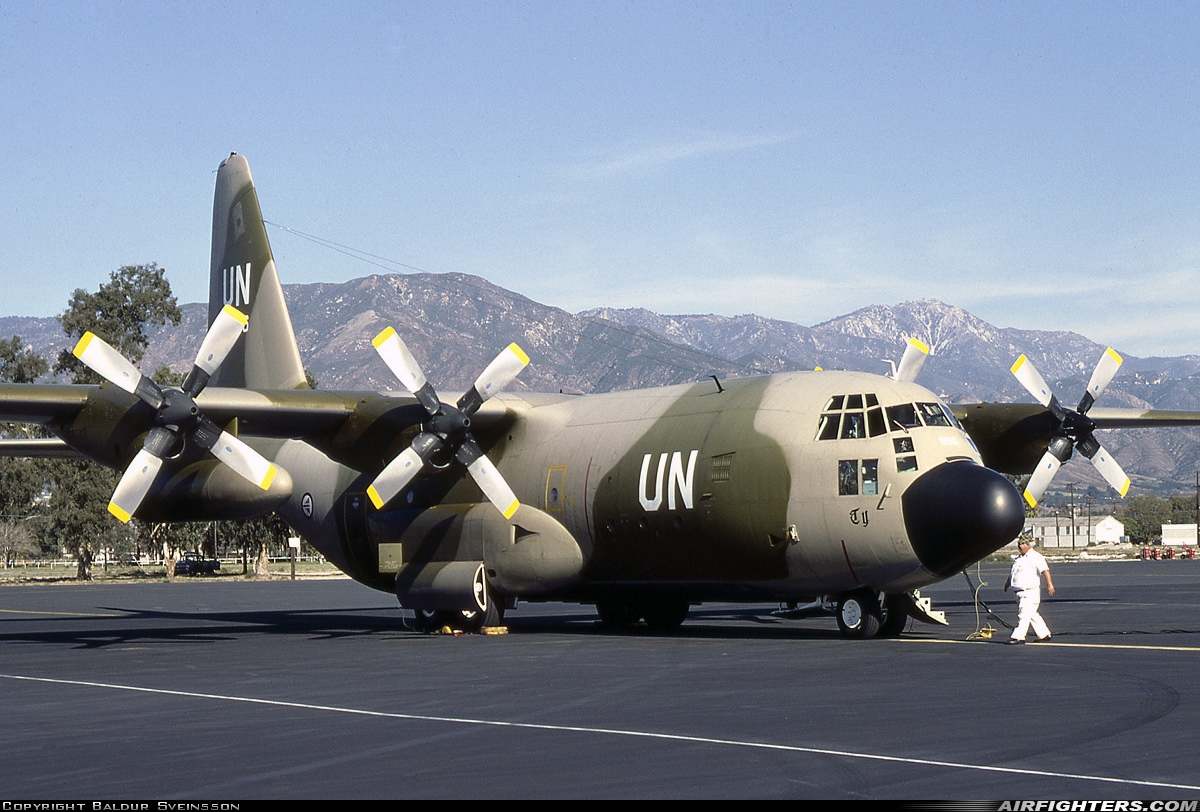 Norway - Air Force Lockheed C-130H Hercules (L-382) 956 at San Bernardino - Int. (Norton AFB) (SBD / KSBD), USA