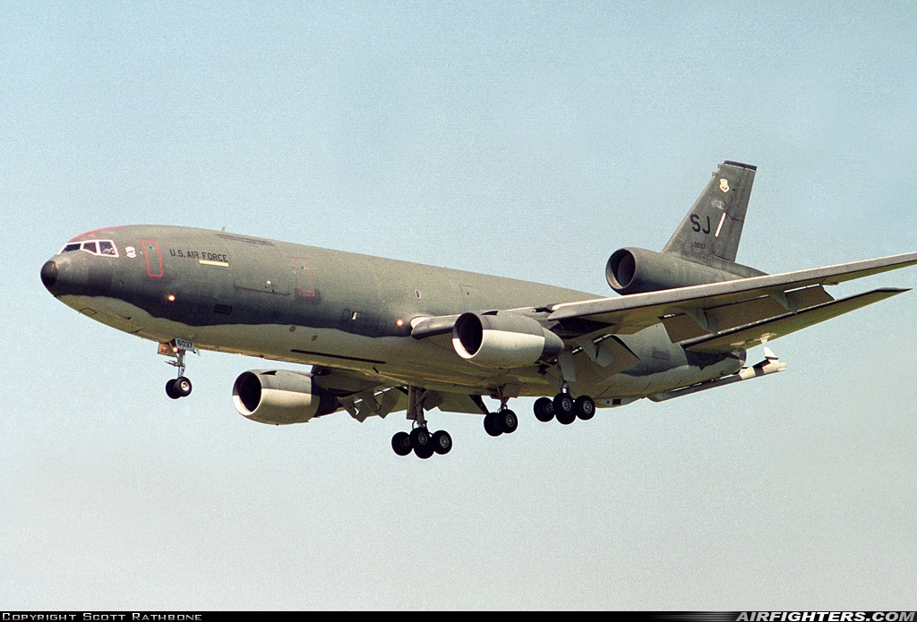 USA - Air Force McDonnell Douglas KC-10A Extender (DC-10-30CF) 86-0037 at Fairford (FFD / EGVA), UK
