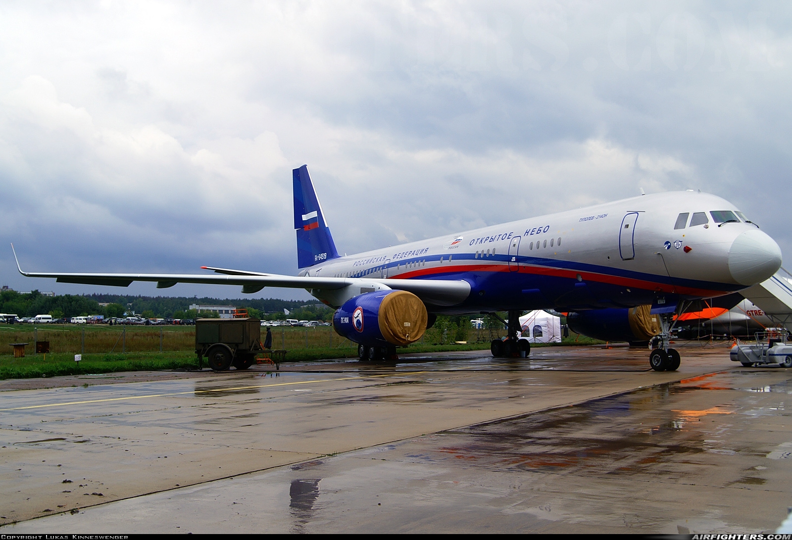 Russia - Air Force Tupolev Tu-214ON RA-64519 at Moscow - Zhukovsky (Ramenskoye) (UUBW), Russia