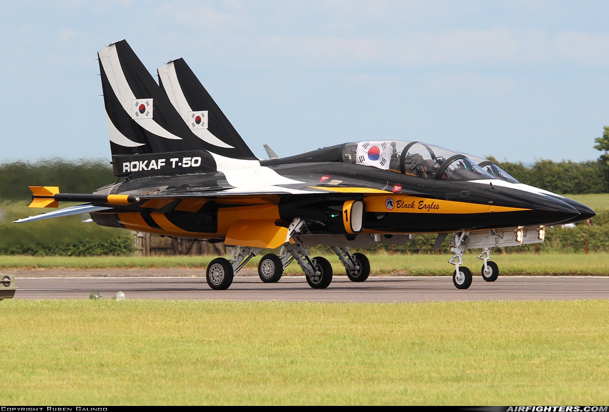 South Korea - Air Force Korean Aerospace Industries T-50B Golden Eagle 10-0057 at Waddington (WTN / EGXW), UK