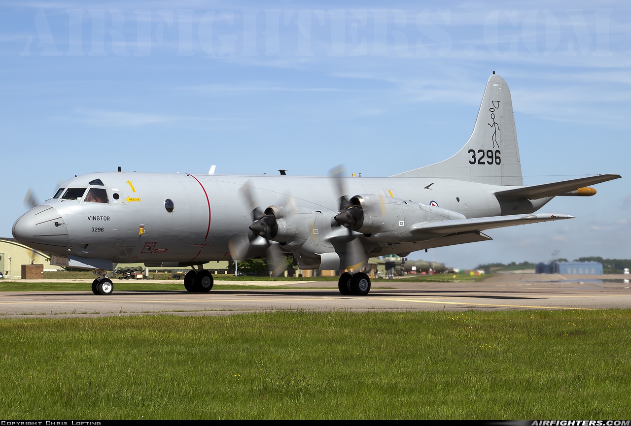 Norway - Air Force Lockheed P-3C Orion 3296 at Brize Norton (BZZ / EGVN), UK