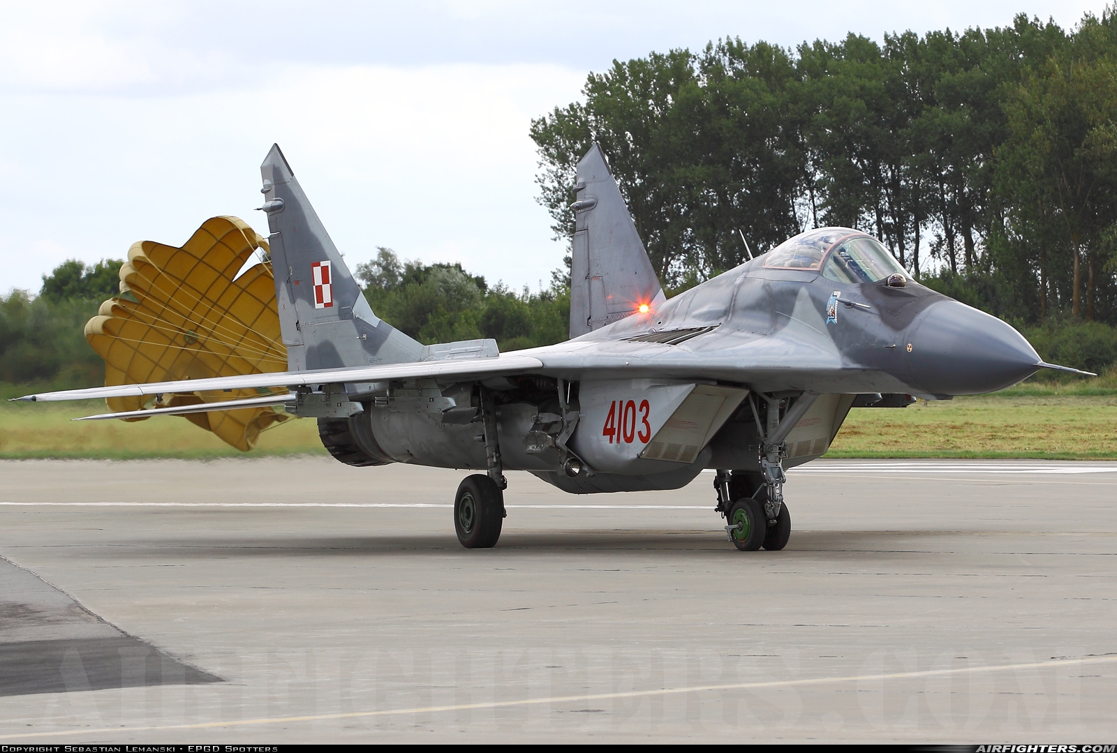 Poland - Air Force Mikoyan-Gurevich MiG-29G (9.12A) 4103 at Malbork (EPMB), Poland