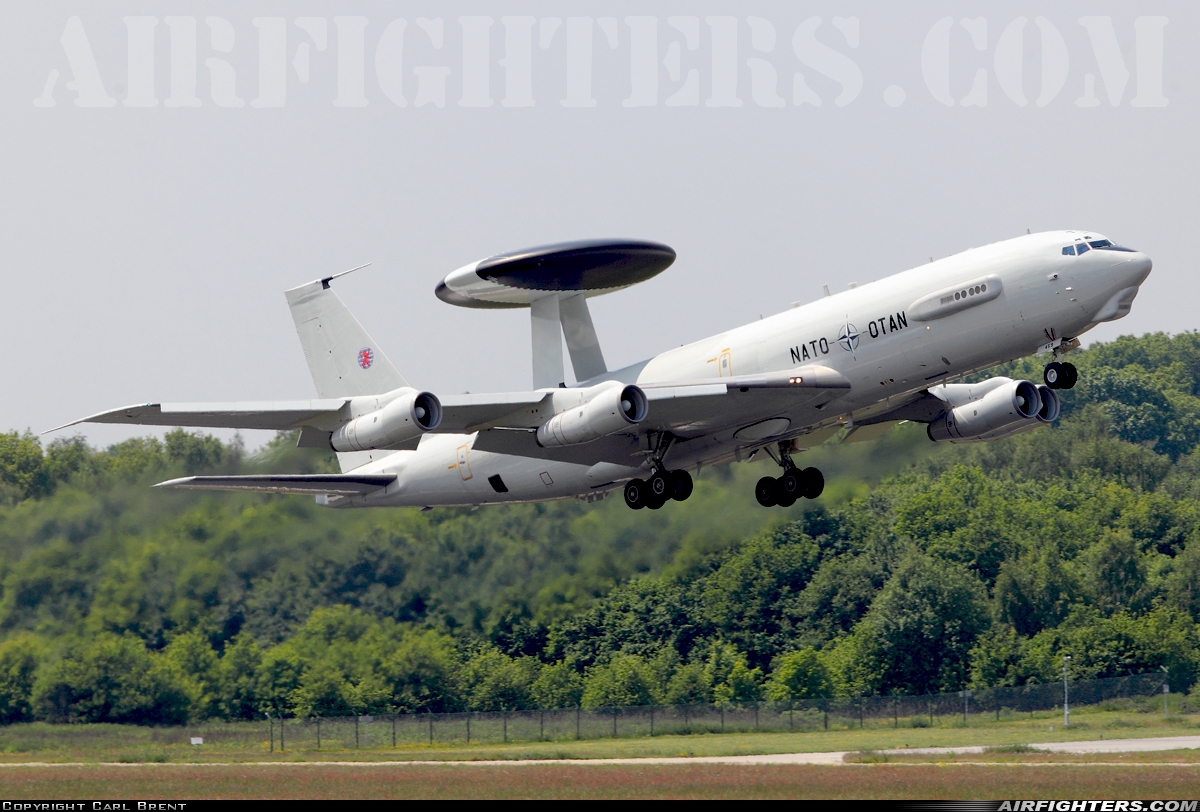 Luxembourg - NATO Boeing E-3A Sentry (707-300) LX-N90459 at Eindhoven (- Welschap) (EIN / EHEH), Netherlands