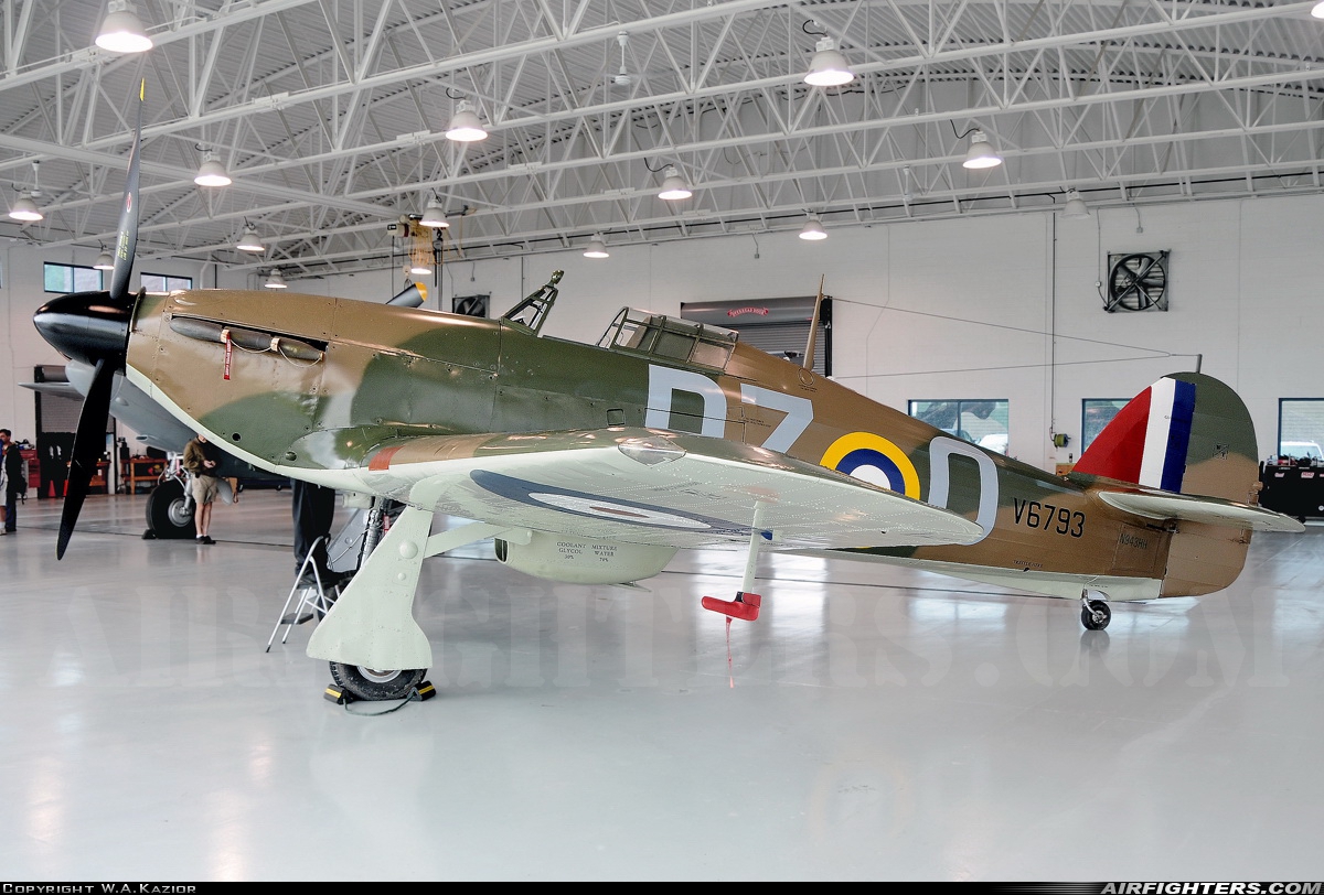 Private - Military Aviation Museum Hawker Hurricane IIb N943HH at Virginia Beach Airport (42VA), USA