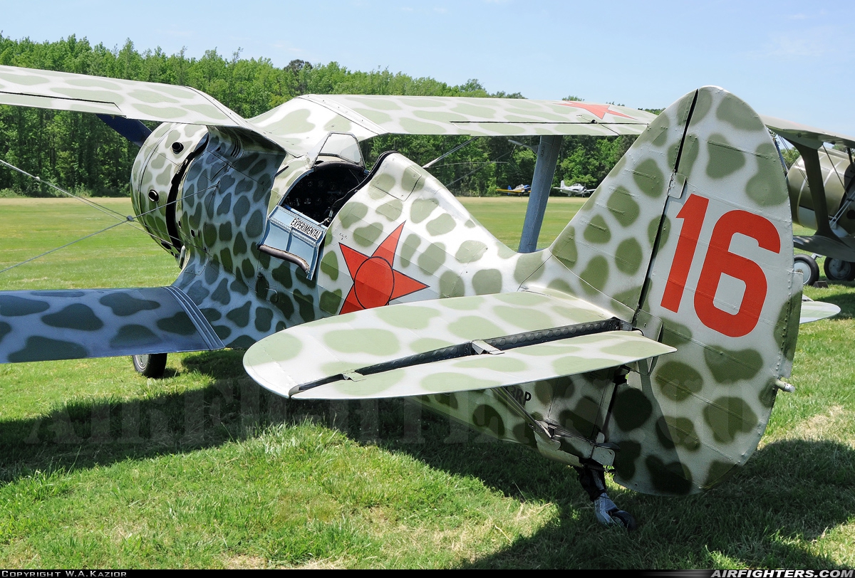 Private - Military Aviation Museum Polikarpov I-15bis N153RP at Virginia Beach Airport (42VA), USA