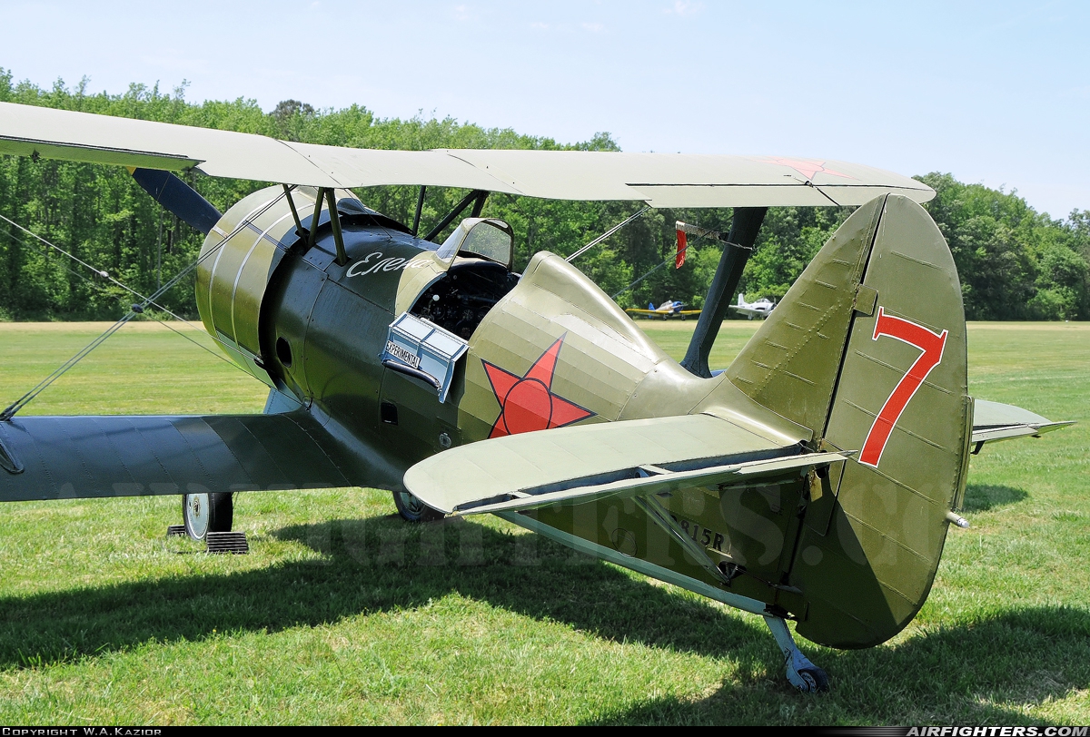 Private - Military Aviation Museum Polikarpov I-15bis N3815R at Virginia Beach Airport (42VA), USA