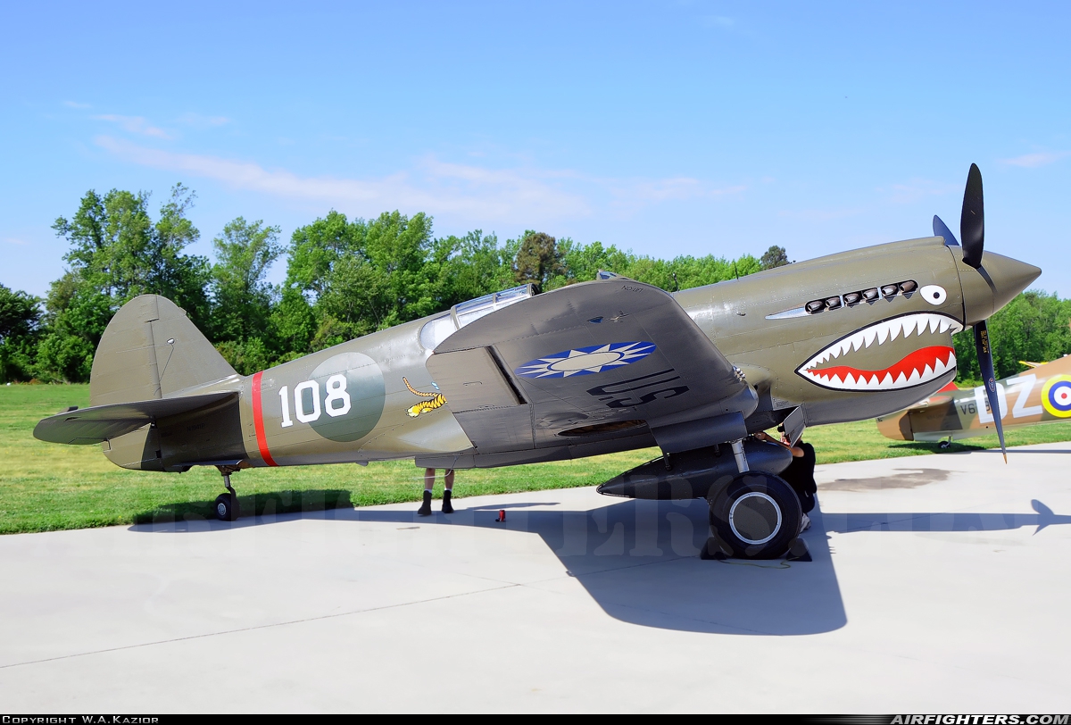 Private - Military Aviation Museum Curtiss P-40E Warhawk N1941P at Virginia Beach Airport (42VA), USA