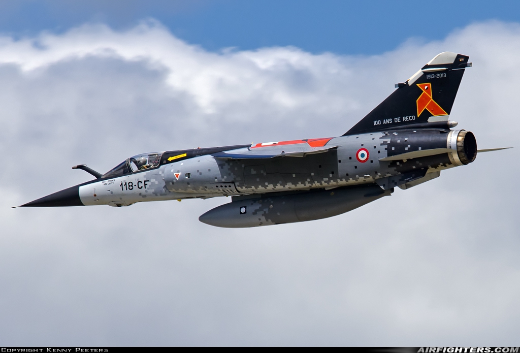 France - Air Force Dassault Mirage F1CR 604 at Chateaudun (LFOC), France