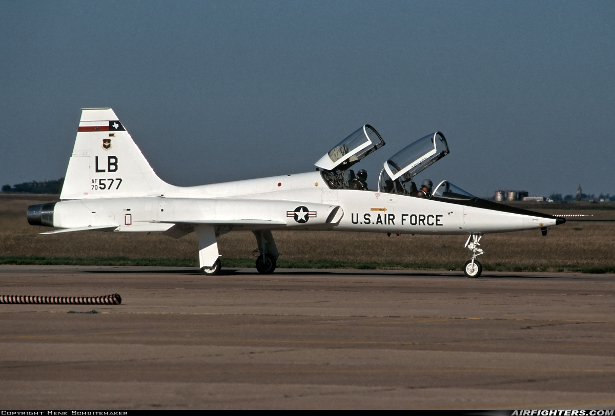 USA - Air Force Northrop T-38A Talon 70-1577 at Lubbock - Reese AFB (REE / 8XS8), USA