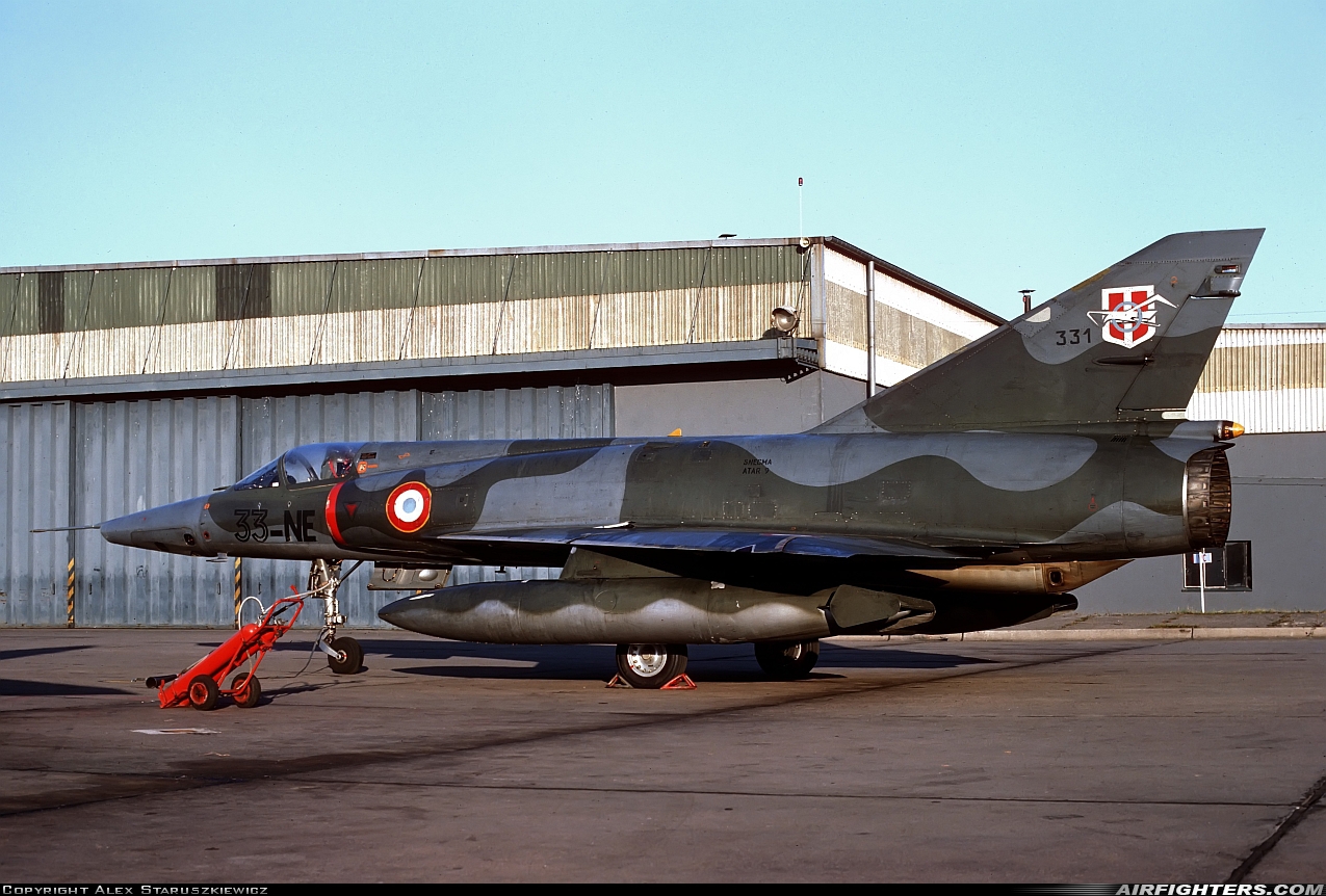 France - Air Force Dassault Mirage IIIR 331 at Toul - Rosieres (LFSL), France