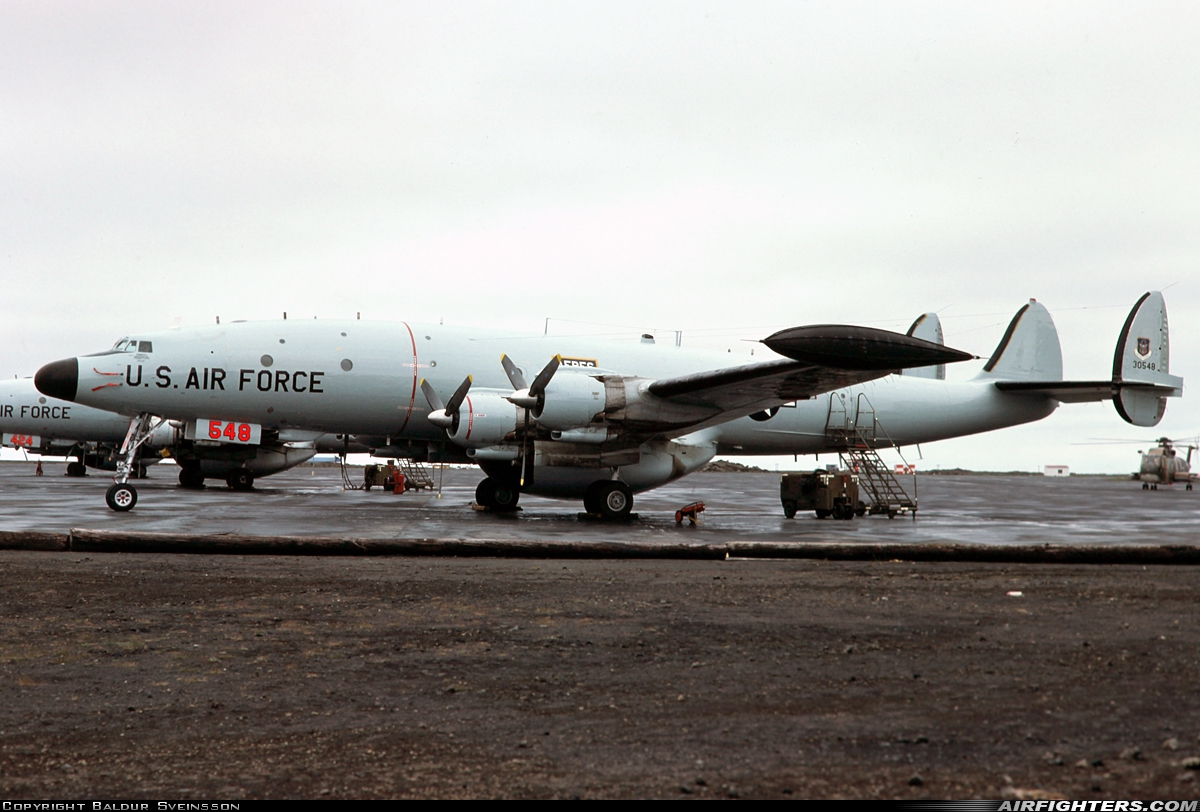 USA - Air Force Lockheed EC-121T Warning Star (L-1049) 53-0548 at Keflavik (KEF / BIKF), Iceland
