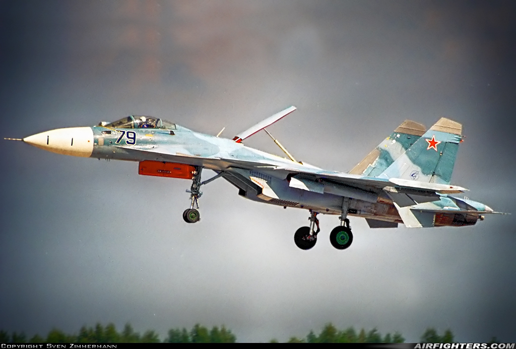 Company Owned - Sukhoi Design Bureau Sukhoi Su-27K 79 BLUE at Moscow - Zhukovsky (Ramenskoye) (UUBW), Russia
