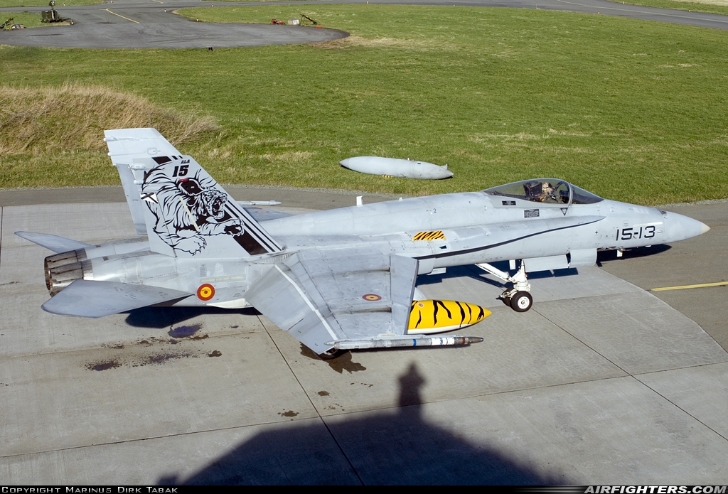 Spain - Air Force McDonnell Douglas C-15 Hornet (EF-18A+) C.15-26 at Orland (OLA / ENOL), Norway