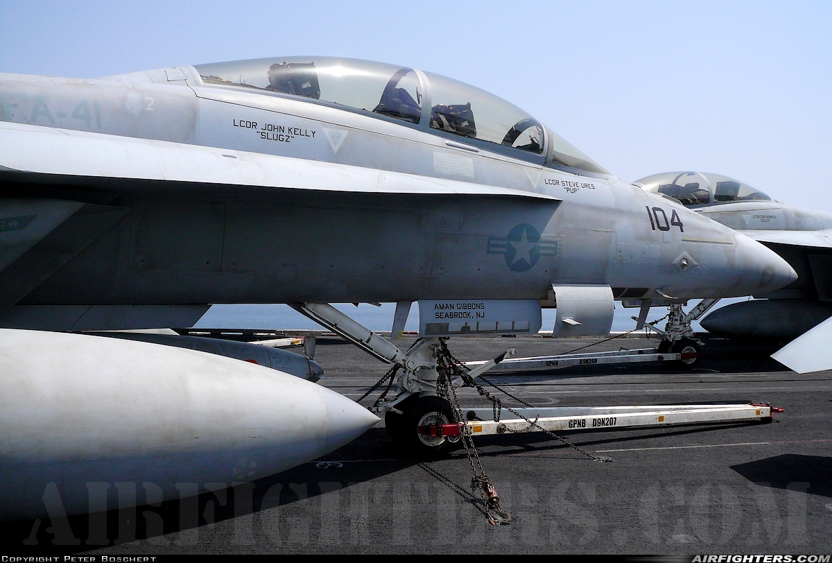 USA - Navy Boeing F/A-18F Super Hornet 166459 at Off-Airport - Arabian Sea, International Airspace