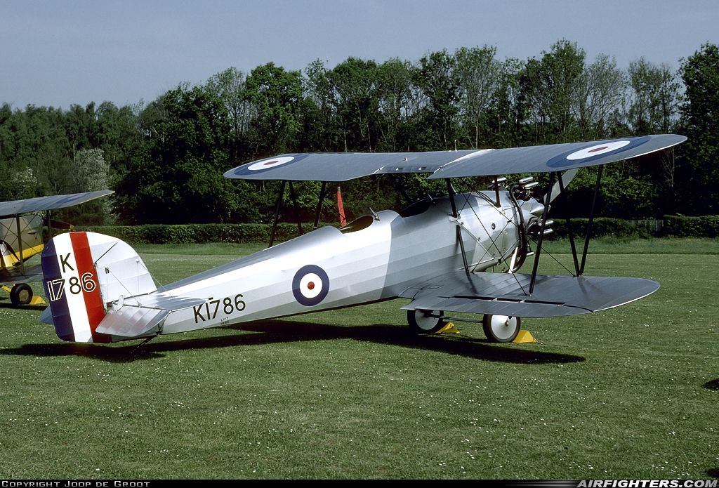 Private - Shuttleworth Collection Hawker Tomtit G-AFTA at Old Warden - Biggleswade, UK