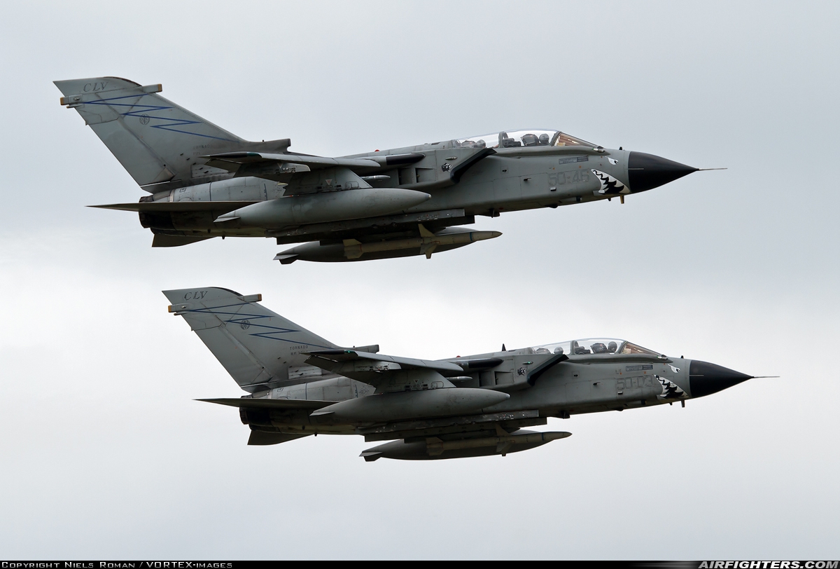 Italy - Air Force Panavia Tornado ECR MM7068 at Florennes (EBFS), Belgium