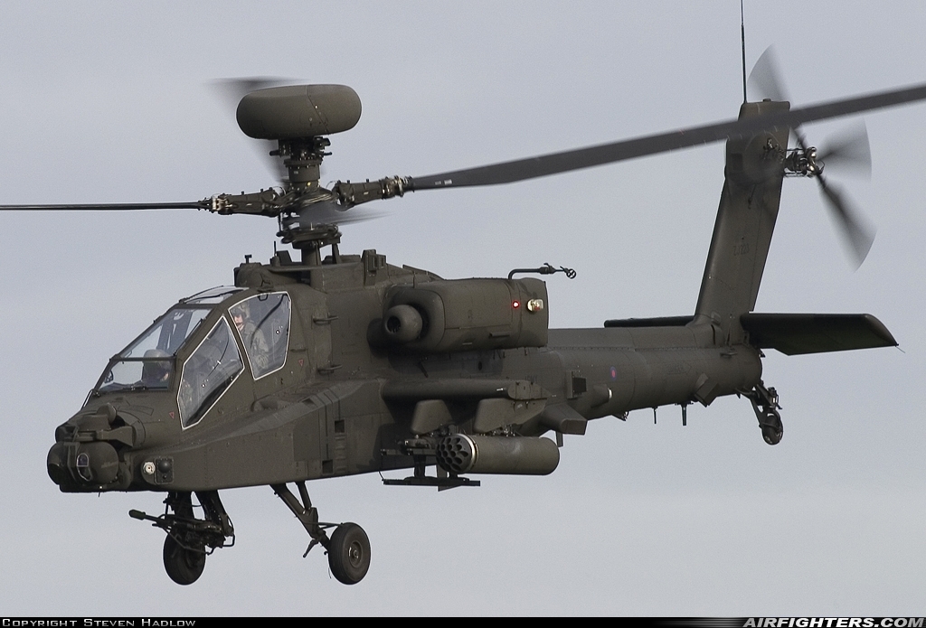 UK - Army Westland Apache AH1 (WAH-64D) ZJ223 at Carlisle - Crosby (CAX / EGNC), UK