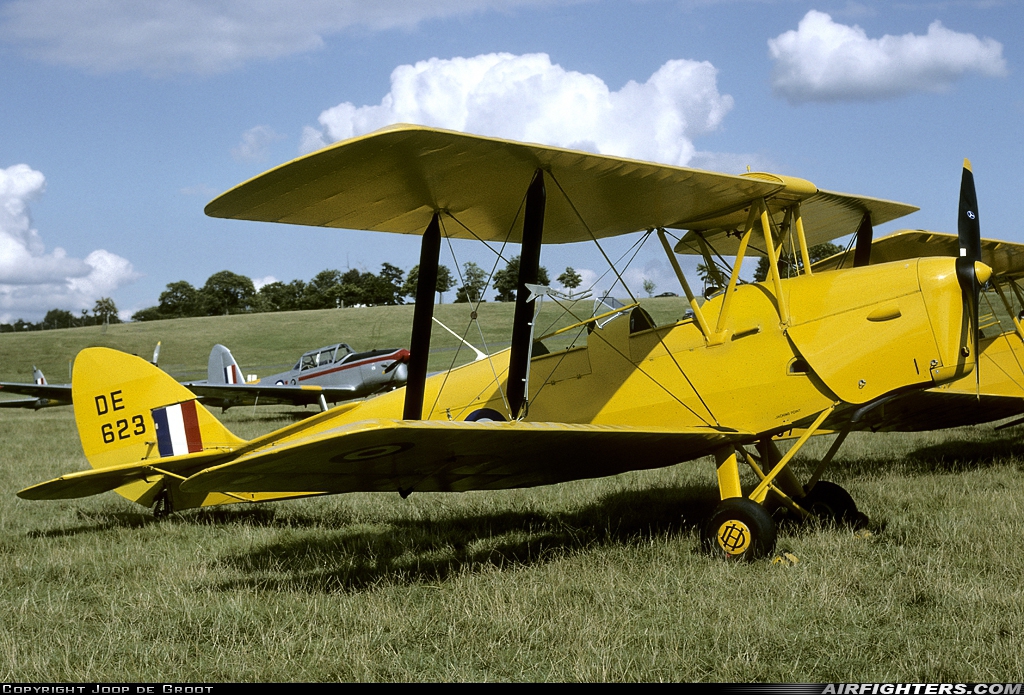 Private De Havilland DH-82A Tiger Moth G-ANFI at Off-Airport - Woburn Abbey, UK