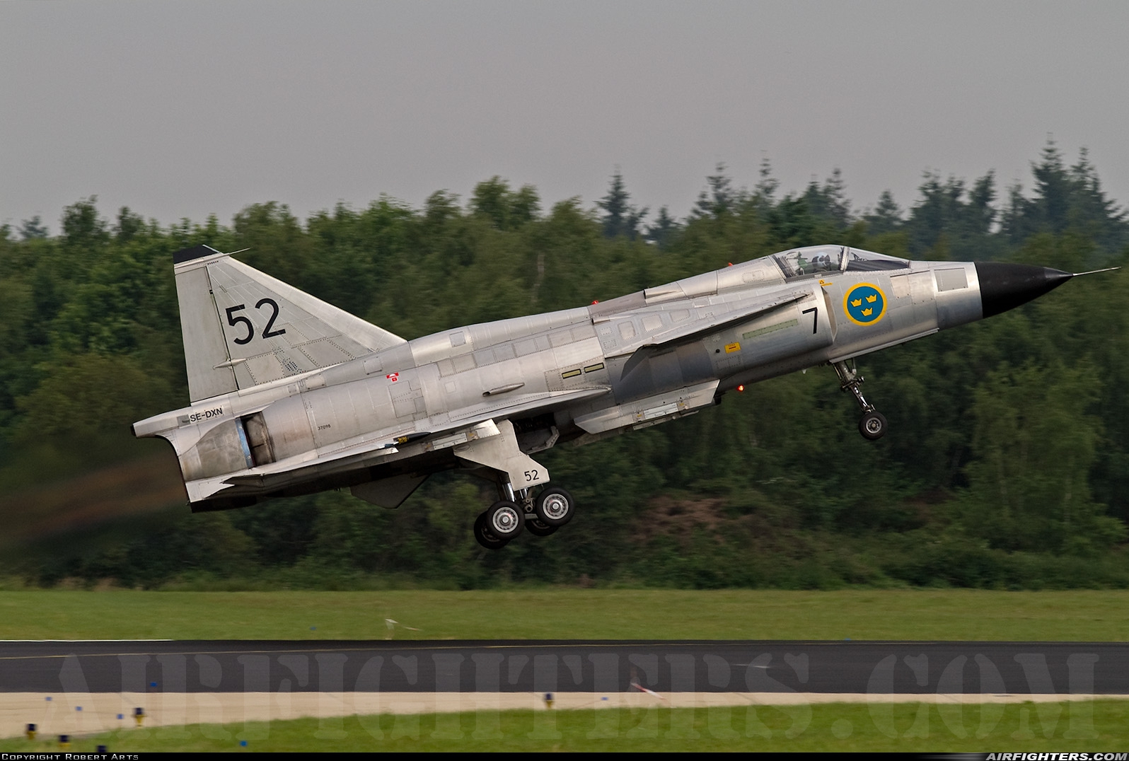 Private - Swedish Air Force Historic Flight Saab AJS37 Viggen SE-DXN at Uden - Volkel (UDE / EHVK), Netherlands