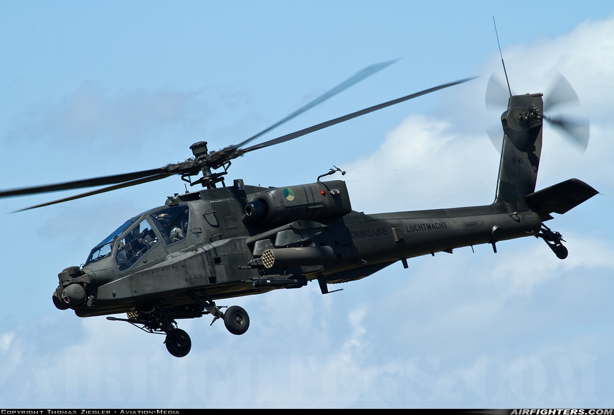 Netherlands - Air Force Boeing AH-64DN Apache Longbow Q-19 at Uden - Volkel (UDE / EHVK), Netherlands