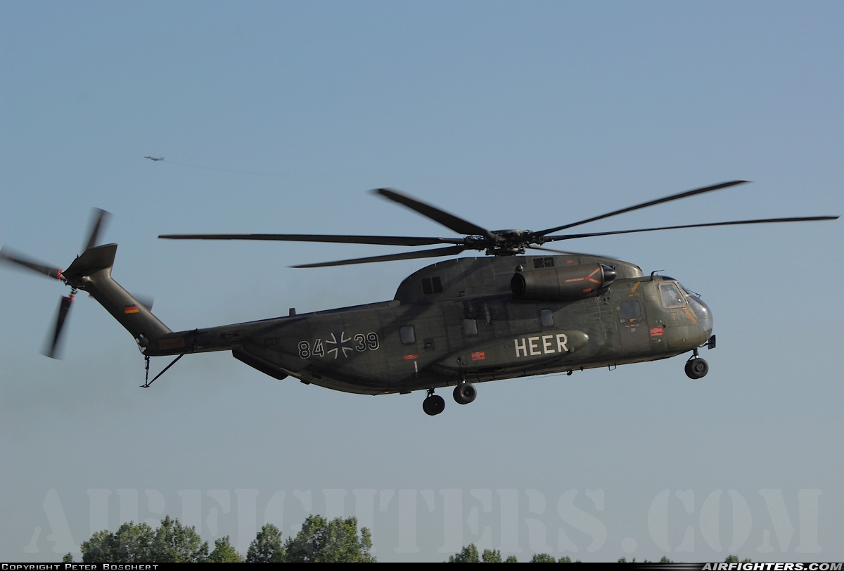 Germany - Army Sikorsky CH-53G (S-65) 84+39 at Wittmundhafen (Wittmund) (ETNT), Germany