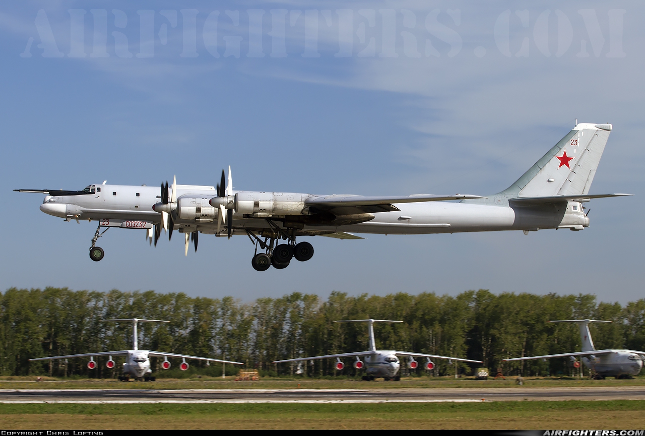 Russia - Air Force Tupolev Tu-95MS Bear H  at Ryazan - Dyagilevo (UUBD), Russia
