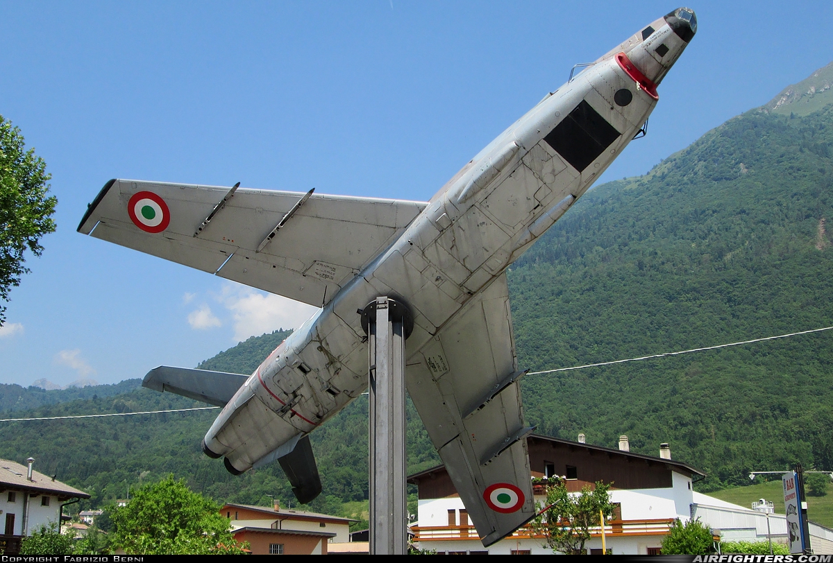 Italy - Air Force Fiat G-91Y MM6487 at Belluno (LIDB), Italy