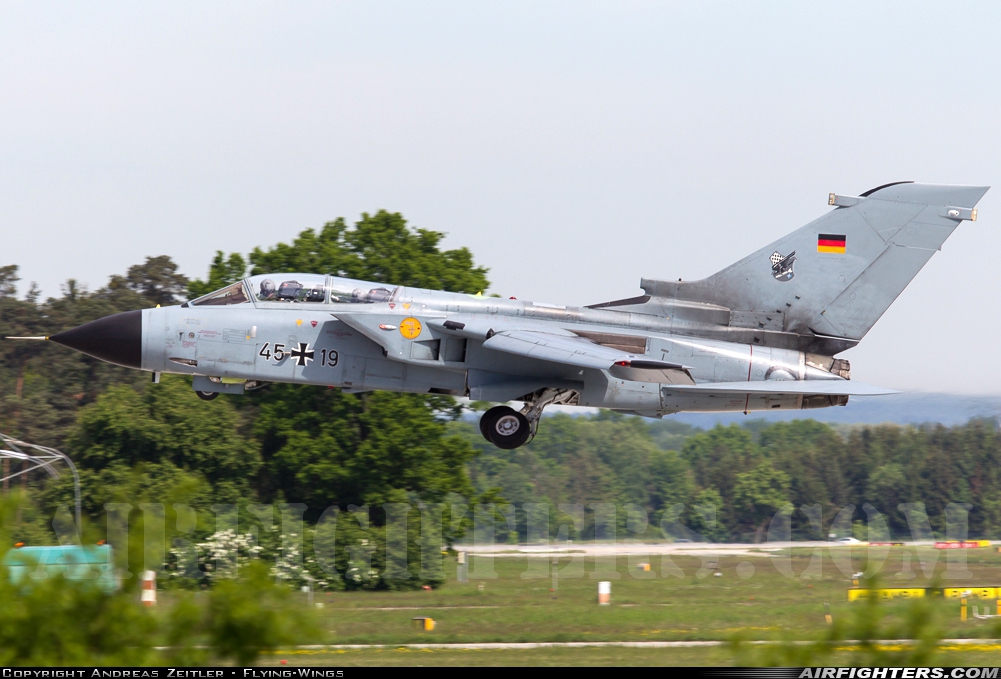 Germany - Air Force Panavia Tornado IDS 45+19 at Ingolstadt - Manching (ETSI), Germany