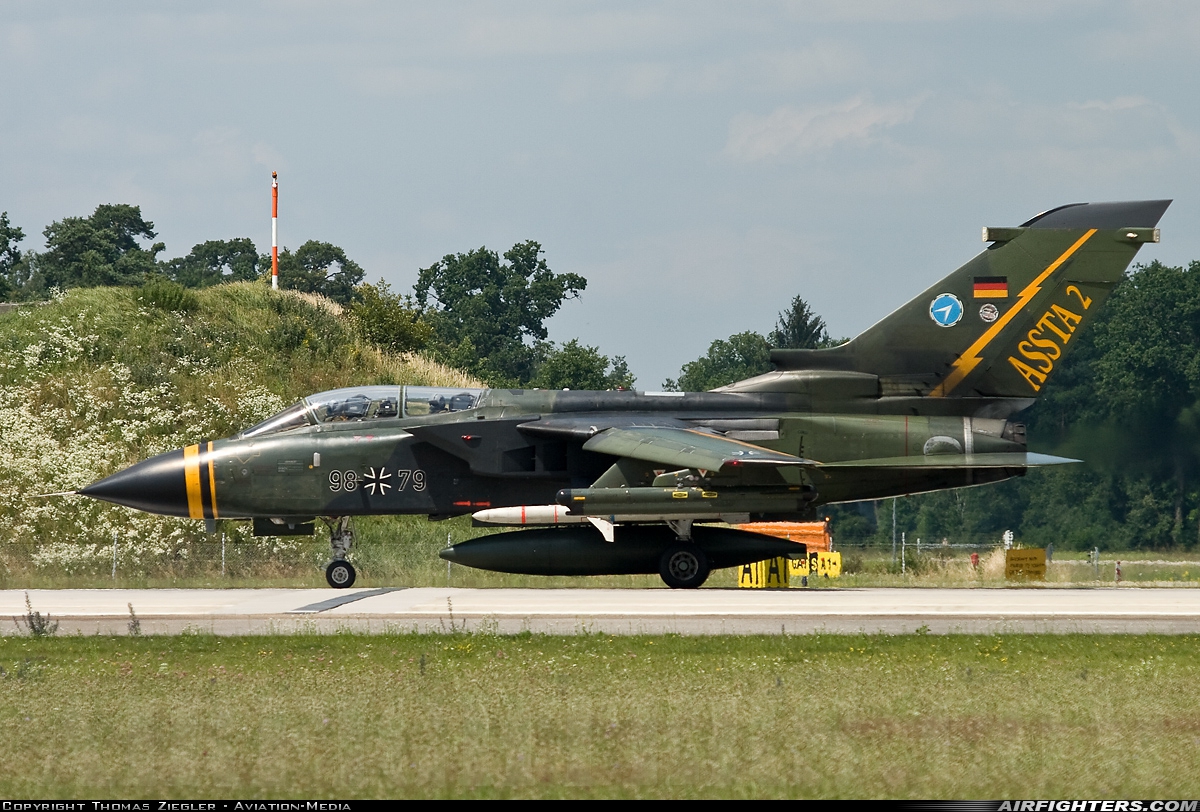 Germany - Air Force Panavia Tornado ECR 98+79 at Munich (- Franz Josef Strauss) (MUC / EDDM), Germany
