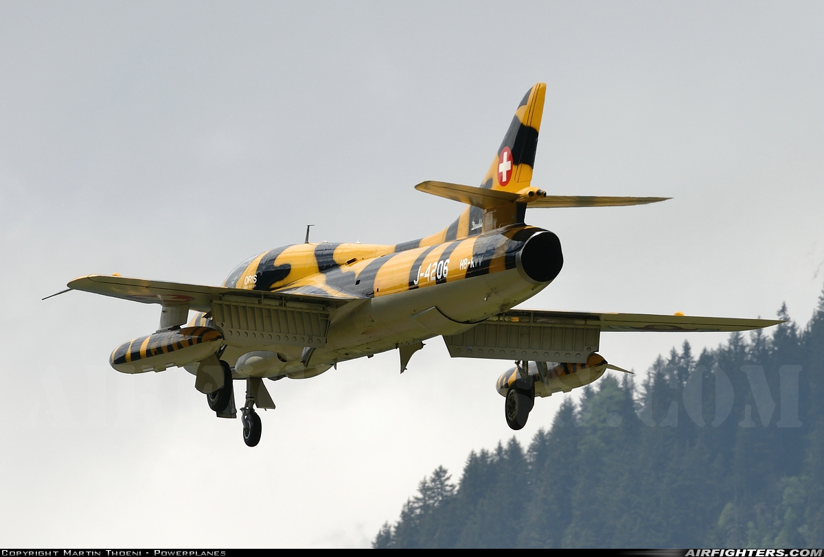 Private - Verein Hunter Flying Group Hawker Hunter T68 HB-RVV at Ambri (LSPM), Switzerland