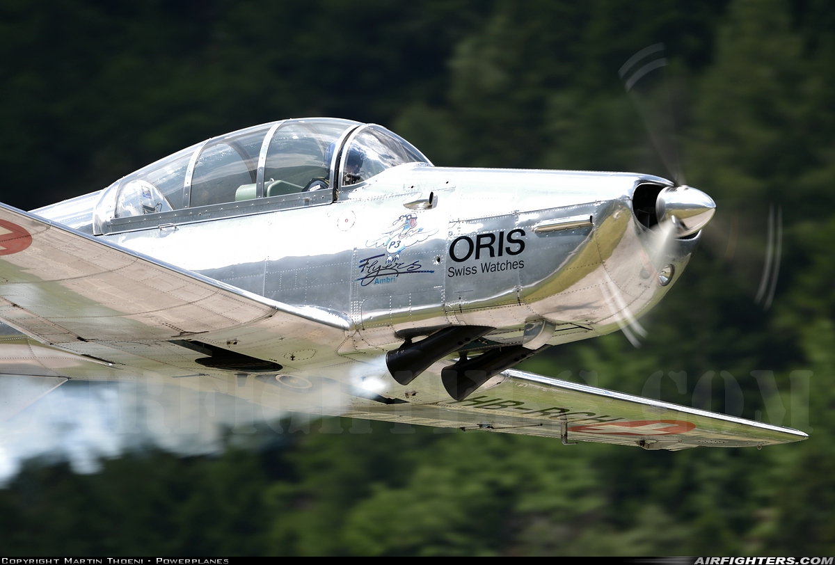 Private - P-3 Flyers Pilatus P-3-05 HB-RCH at Ambri (LSPM), Switzerland