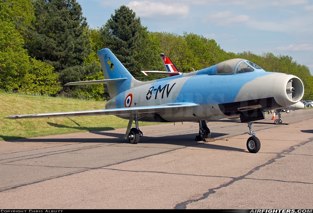 France - Air Force Dassault Mystere IVA 85 at Bruntingthorpe, UK