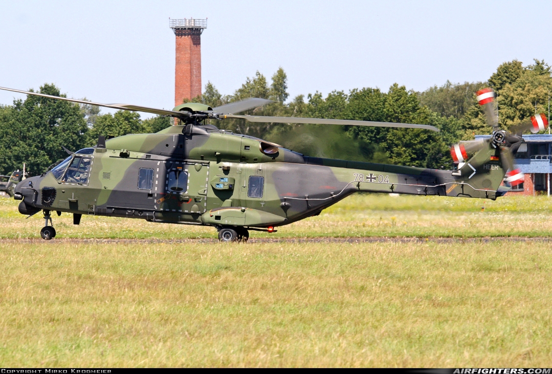 Germany - Army NHI NH-90TTH 78+04 at Buckeburg (- Achum) (ETHB), Germany