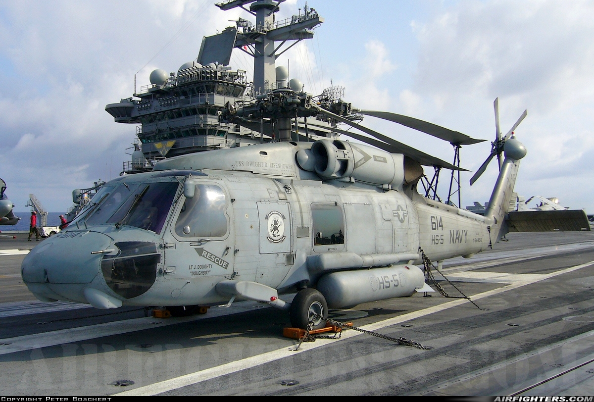 USA - Navy Sikorsky SH-60F Ocean Hawk (S-70B-4) 164450 at Off-Airport - Atlantic Ocean, International Airspace
