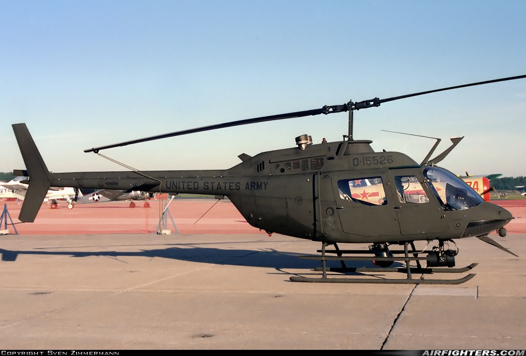 USA - Army Bell OH-58A Kiowa (206A-1) 70-15526 at Virginia Beach - Oceana NAS / Apollo Soucek Field (NTU / KNTU), USA