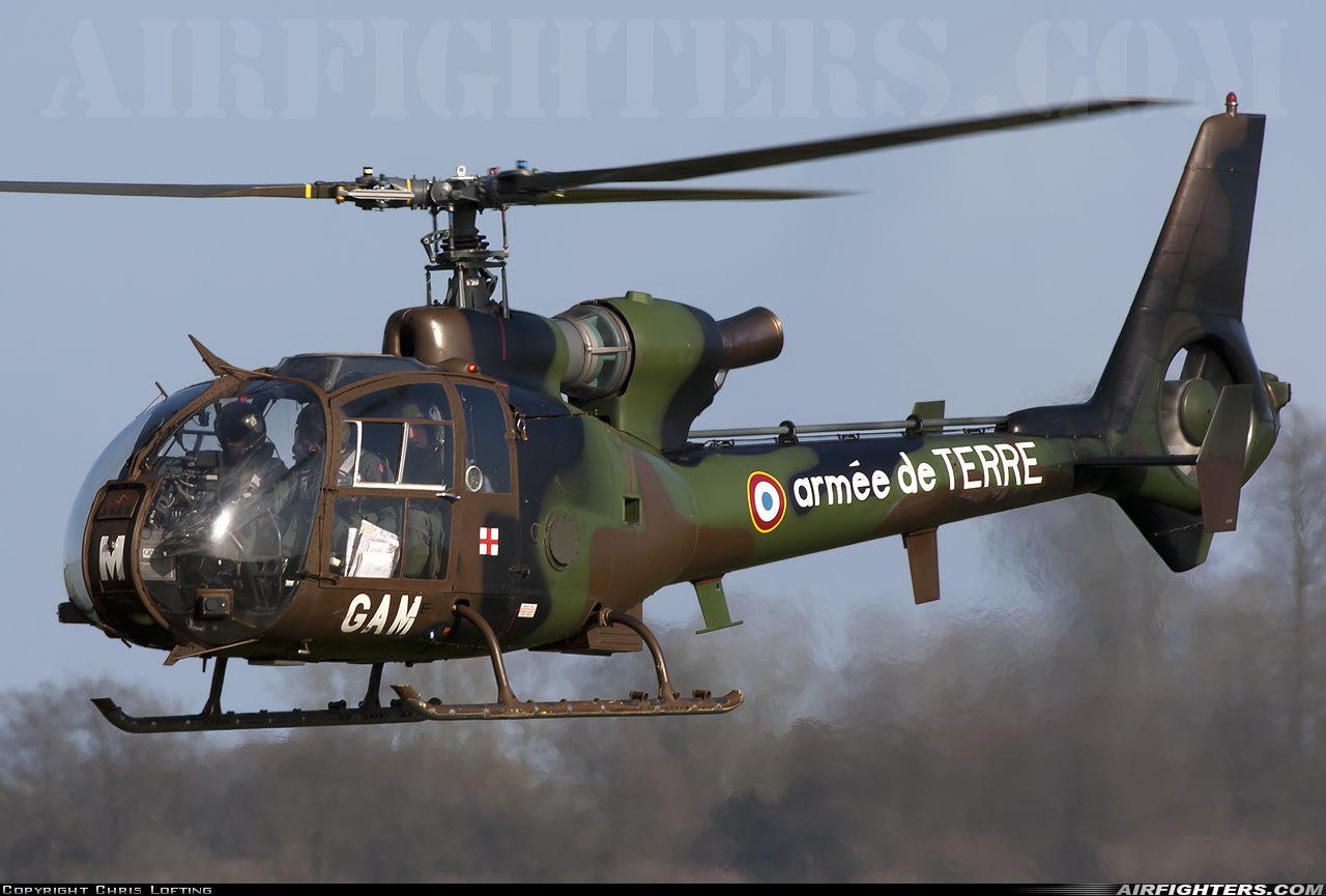 France - Army Aerospatiale SA-342M Gazelle 3863 at Middle Wallop (EGVP), UK